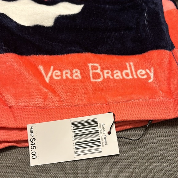 Vera Bradley beach towel and beach bag - Picture 2 of 4
